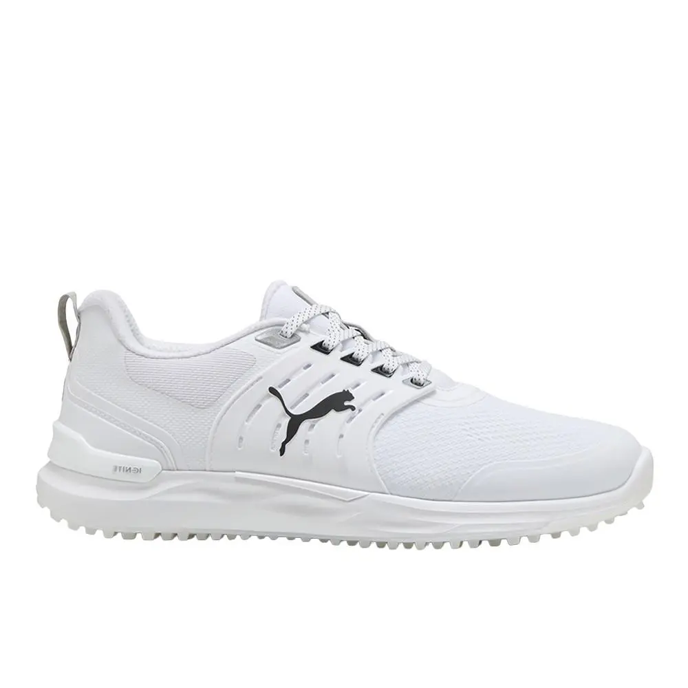 Puma Ignite Elevate 2 Wide Golf Mens White Sneakers Athletic Shoes 31186307