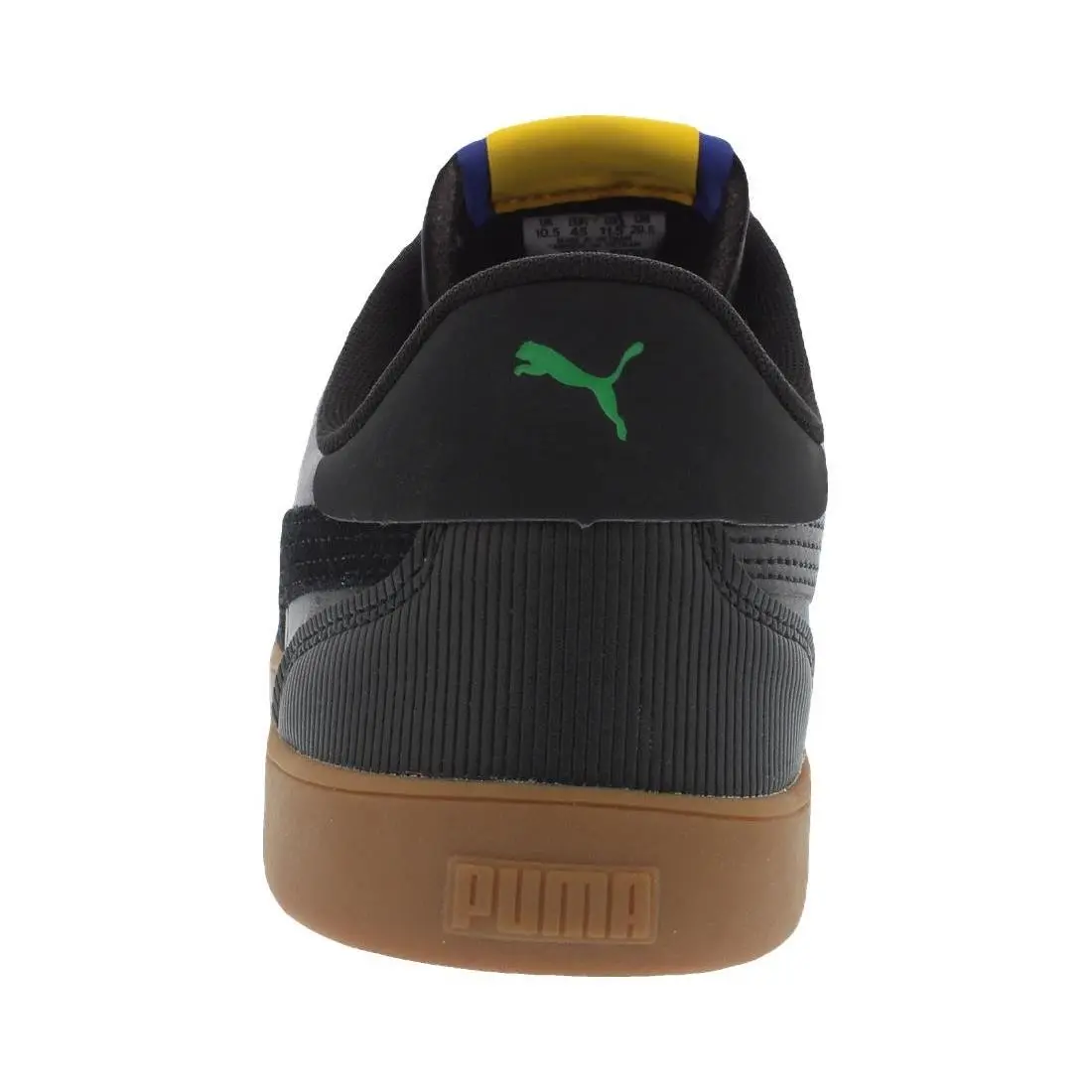 Puma shoes - Black/Black/Yellow/Royal, Main: Black 6