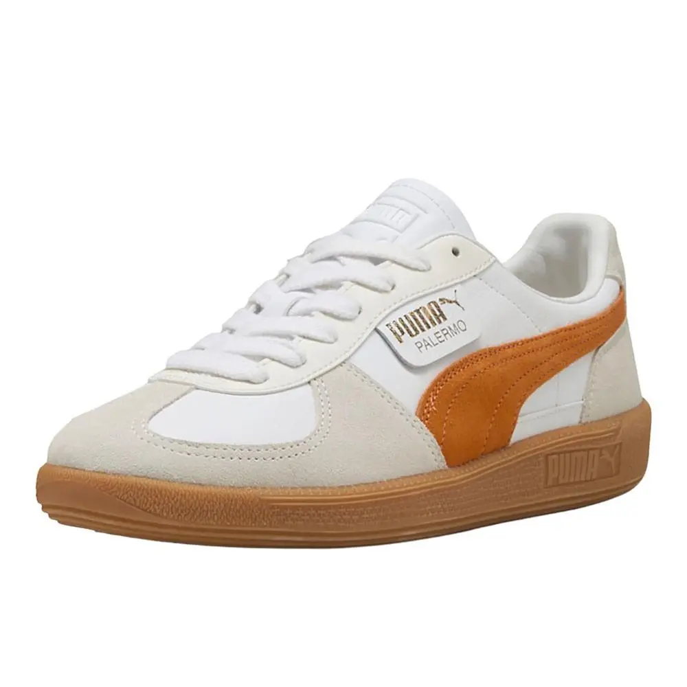 Puma shoes - PUMA Palermo Leather Lace Up - 39646416 - White 0