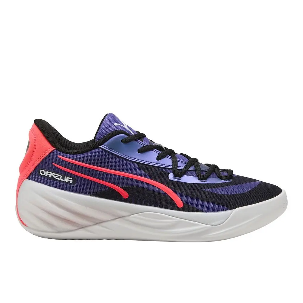 Puma All Pro Nitro Basketball Mens Purple Sneakers Athletic Shoes 31125801