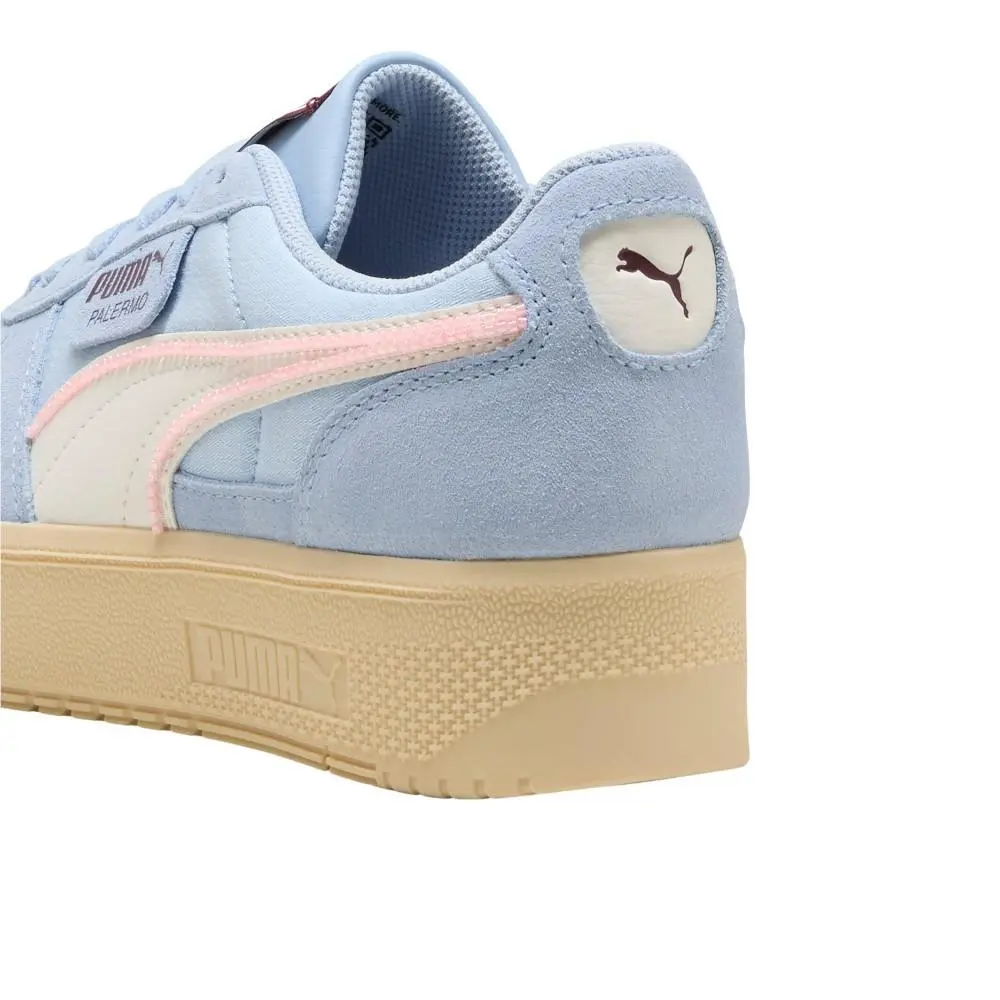 Puma shoes - PUMA Palermo Elevata Gentle Meld Platform Lace Up - 40334402 - Blue 5