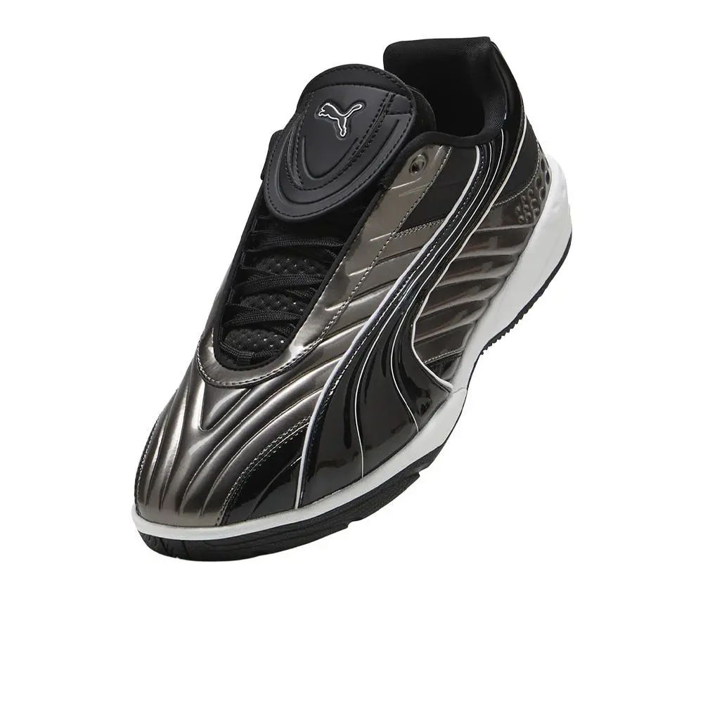 Puma shoes - PUMA VS2 Goalgetter Lace Up - 40328203 - Silver 4