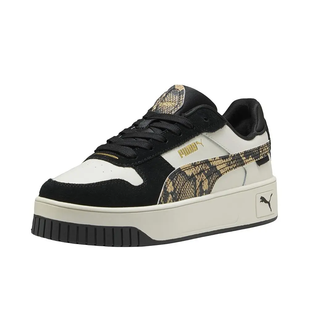 Puma shoes - PUMA Carina Street Snake Chic Lace Up - 40161102 - Beige, White 0