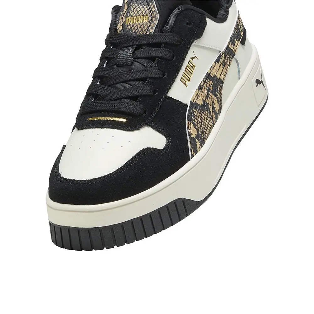 Puma shoes - PUMA Carina Street Snake Chic Lace Up - 40161102 - Beige, White 4