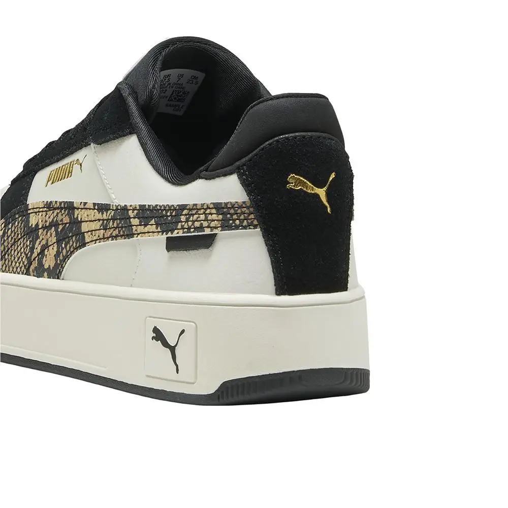 Puma shoes - PUMA Carina Street Snake Chic Lace Up - 40161102 - Beige, White 13