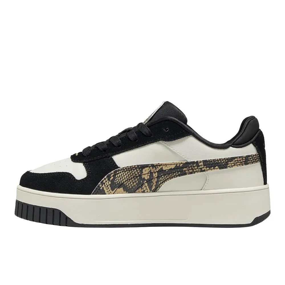 Puma shoes - PUMA Carina Street Snake Chic Lace Up - 40161102 - Beige, White 9