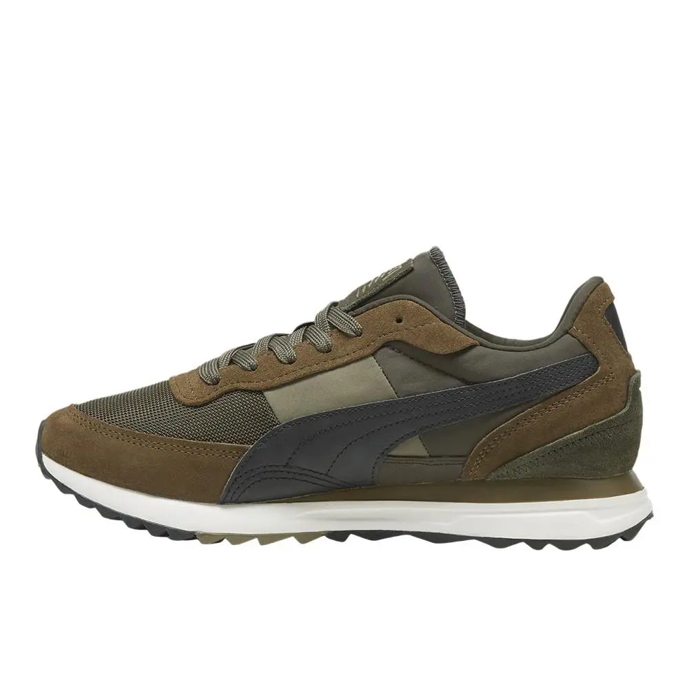 Puma shoes - PUMA Road Rider Suede Lace Up - 39737719 - Green 1