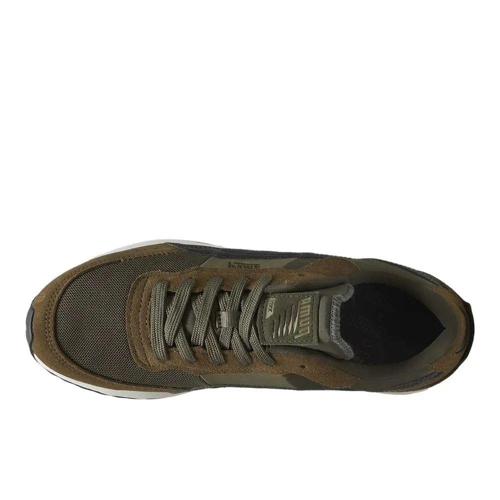 Puma shoes - PUMA Road Rider Suede Lace Up - 39737719 - Green 2