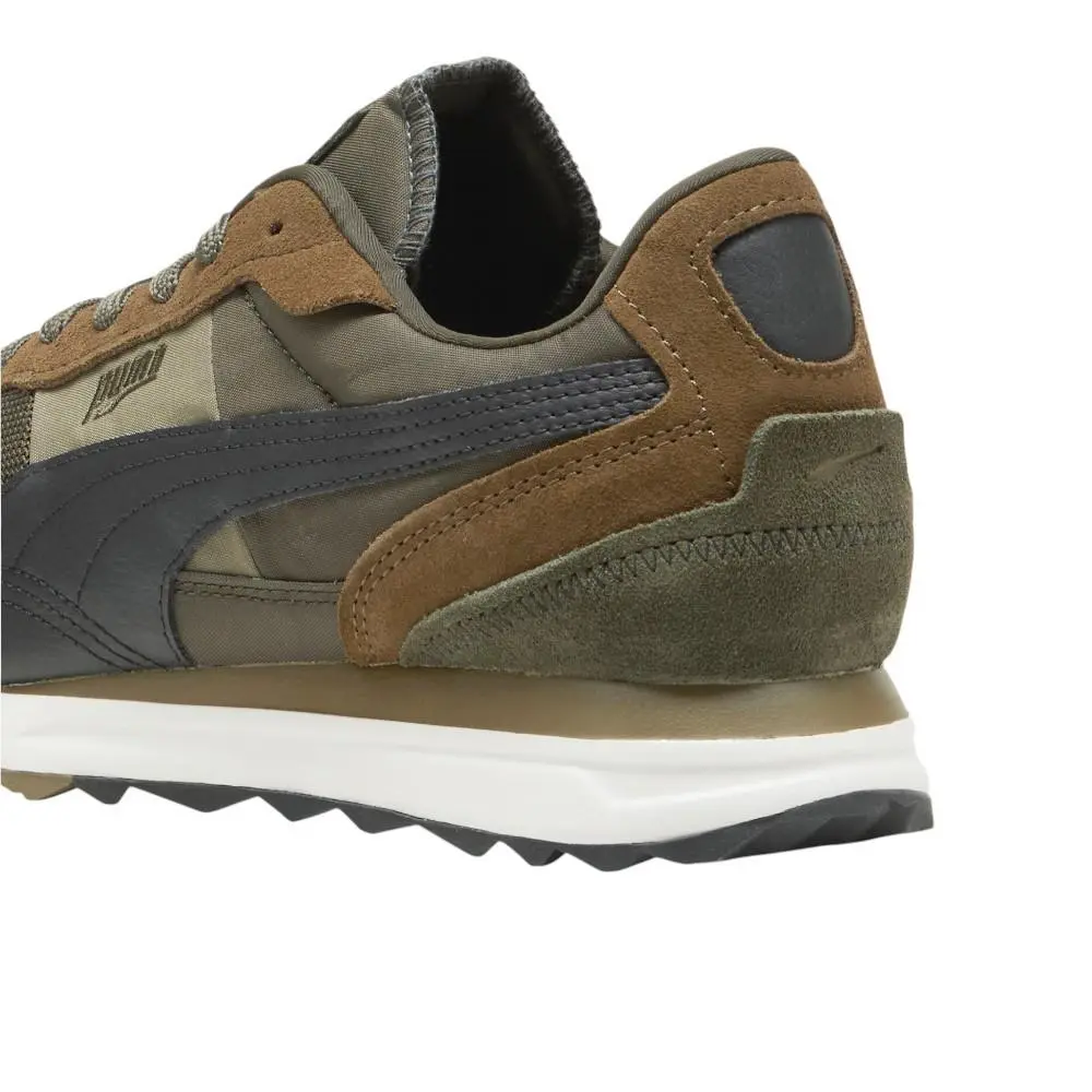 Puma shoes - PUMA Road Rider Suede Lace Up - 39737719 - Green 4