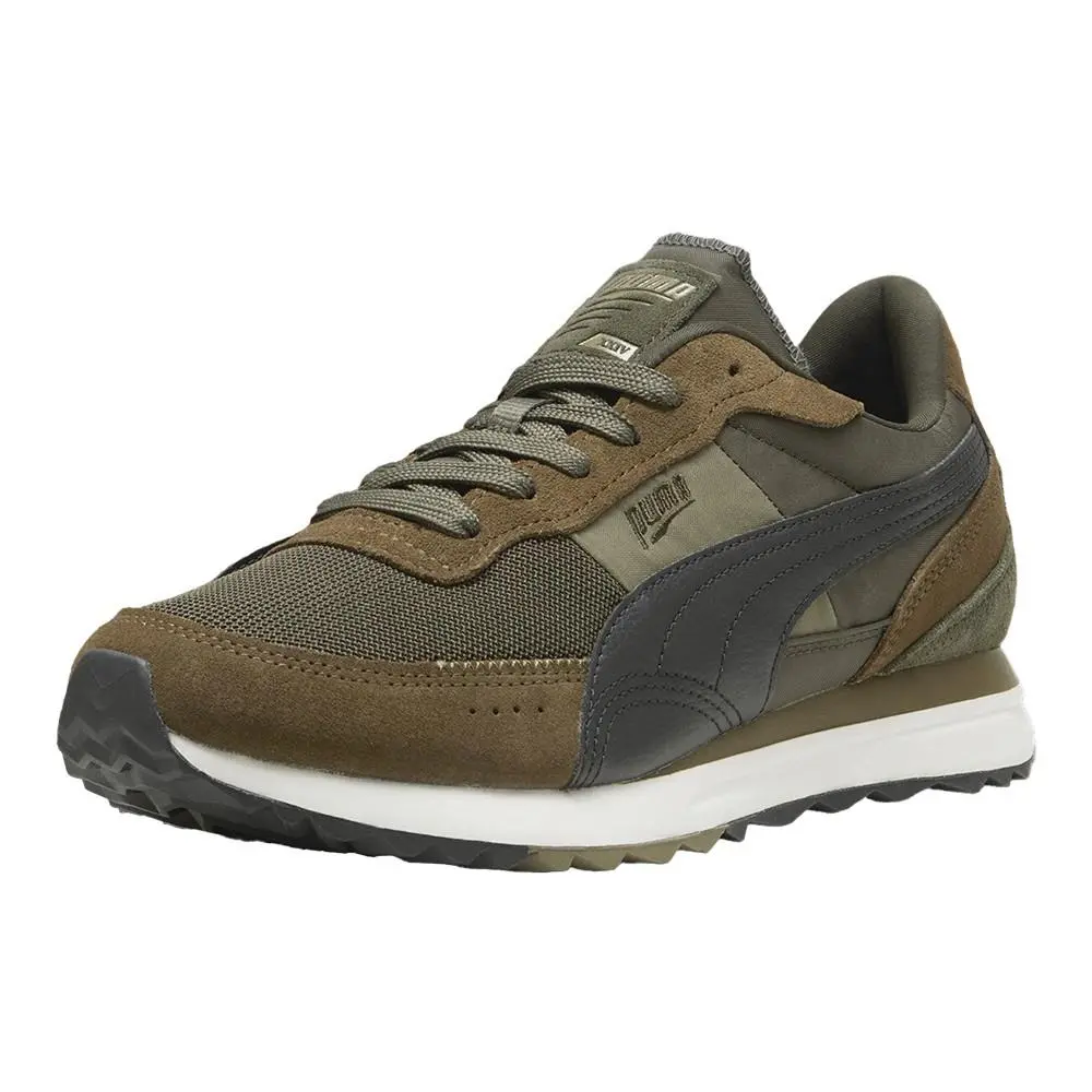 Puma shoes - PUMA Road Rider Suede Lace Up - 39737719 - Green 8