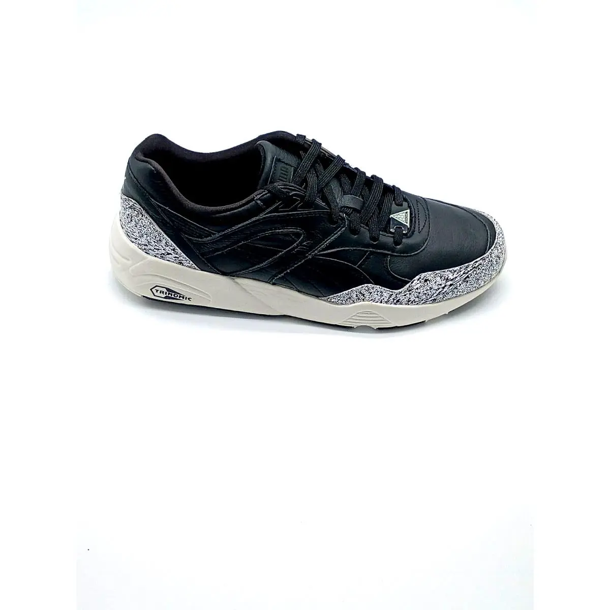 Puma shoes - PUMA R698 - Black/ White 1