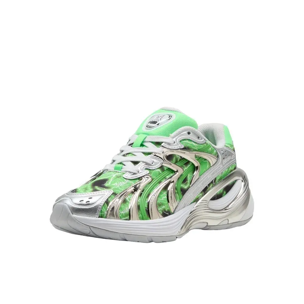 Puma shoes - PUMA Inverse  Lace Up - Inverse Lace - 40364901 - Green, Silver 8