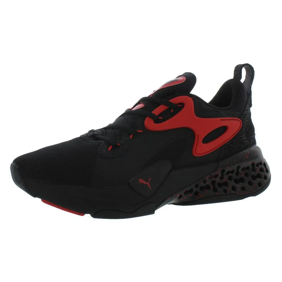 Puma shoes - Black/Risk Red, Main: Black 5