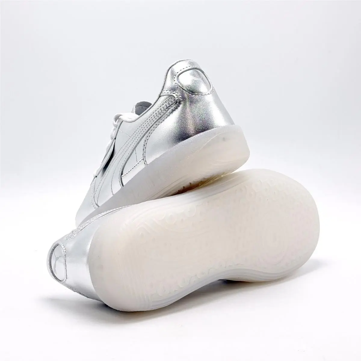 Puma shoes - PUMA Palermo - Palermo - 399276-01 - Silver 9
