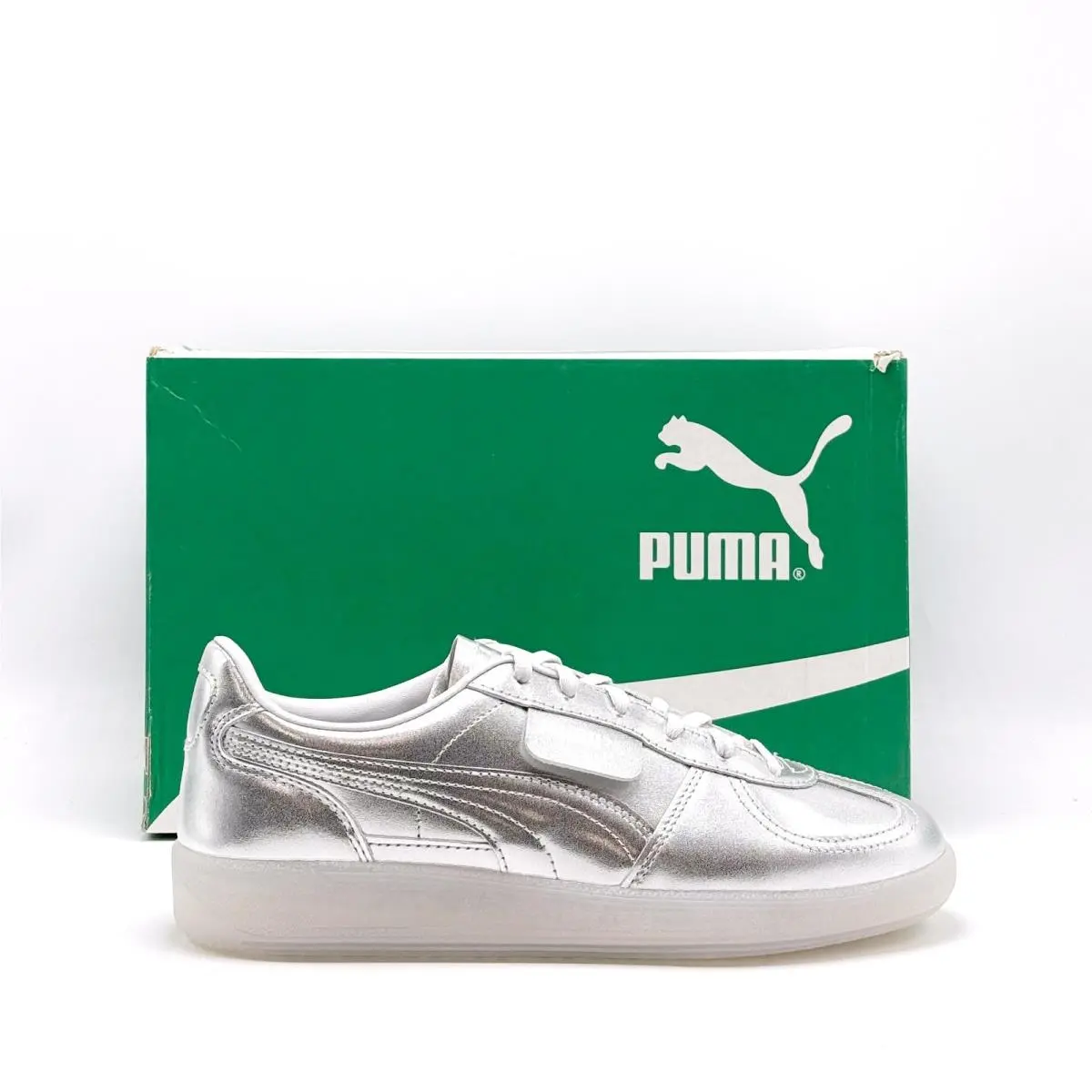 Puma shoes - PUMA Palermo - Palermo - 399276-01 - Silver 5