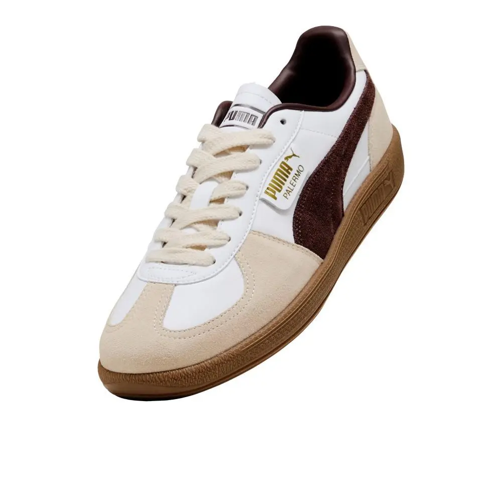 Puma shoes - PUMA Palermo Leather Lace Up - 39646428 - White 4