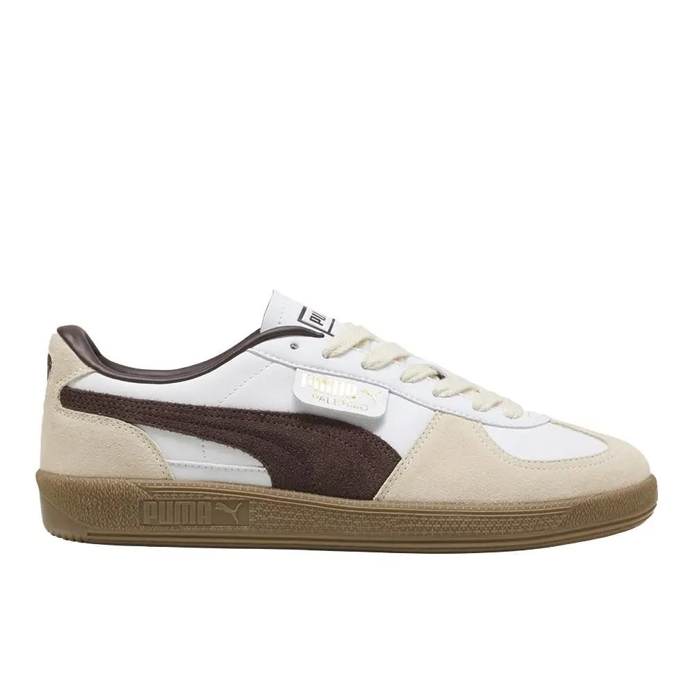 Puma shoes - PUMA Palermo Leather Lace Up - 39646428 - White 7