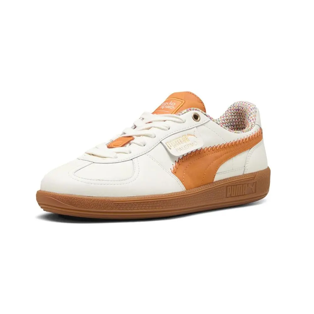 Puma shoes - PUMA  X Squid Game Palermo Lace Up - 40107401 - Off White, Orange 0