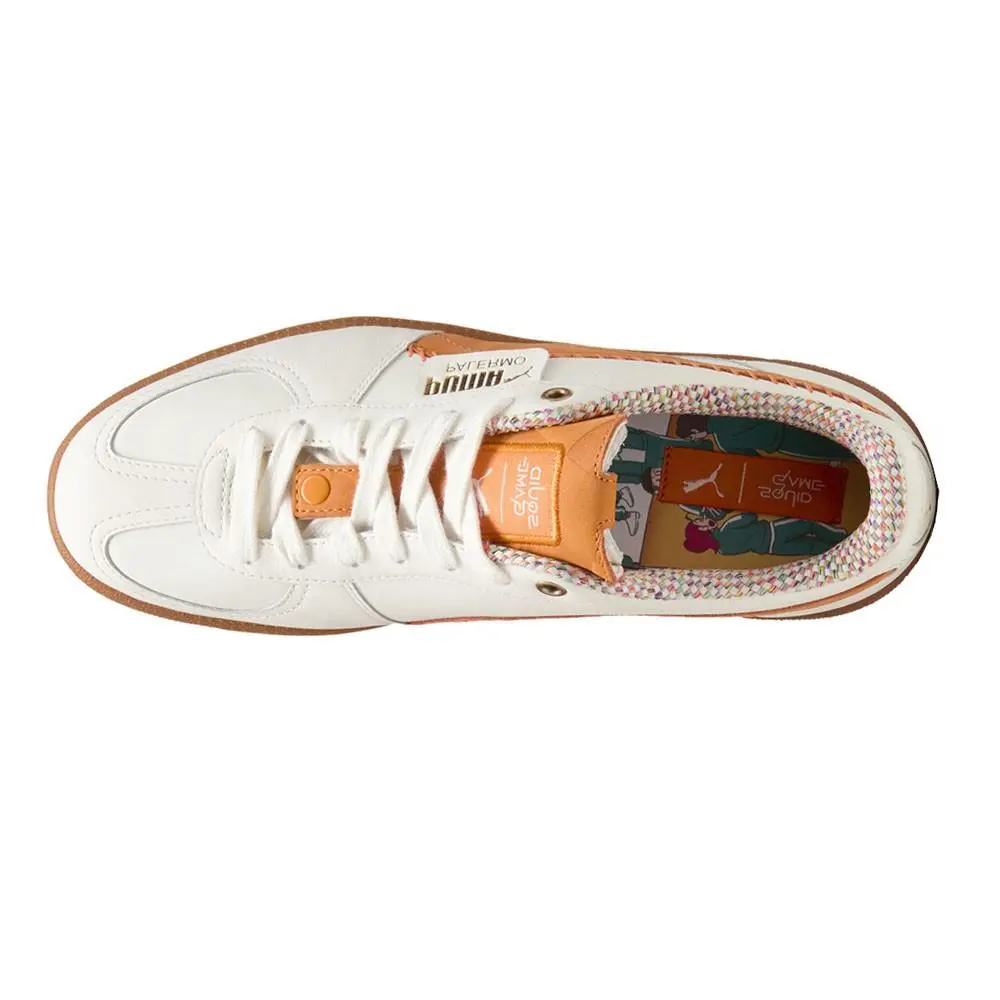 Puma shoes - PUMA  X Squid Game Palermo Lace Up - 40107401 - Off White, Orange 2