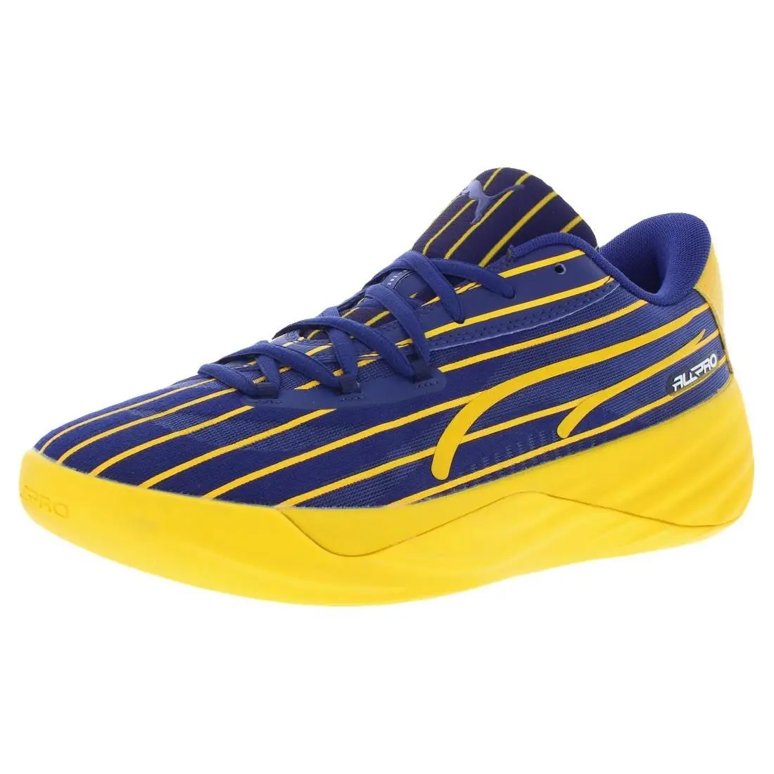Puma shoes - Elektro Blue/Sport Yellow, Main: Yellow 0