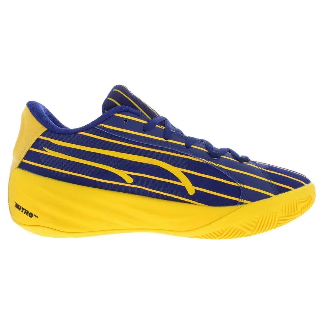 Puma shoes - Elektro Blue/Sport Yellow, Main: Yellow 5