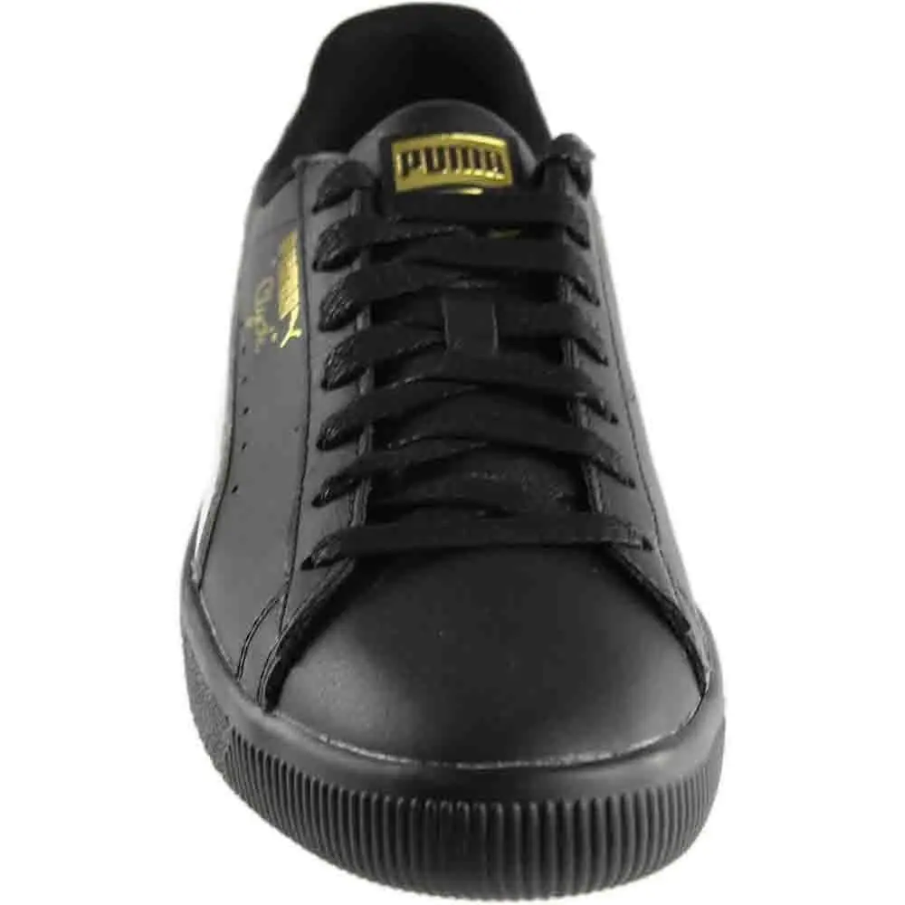Puma shoes - PUMA Clyde Core Foil Lace Up - 364669-04 - Black 3