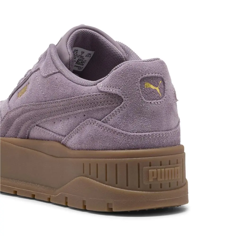 Puma shoes - PUMA Karmen Ii Idol Suede Lace Up - 39746214 - Purple 13