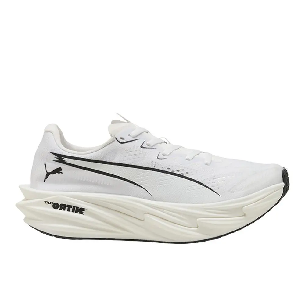 Puma X Hyrox Deviate Nitro Elite 4 Running Womens White Sneakers Athletic Shoe