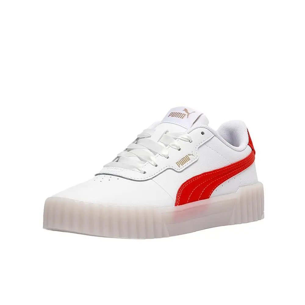 Puma shoes - PUMA Carina 3.0 Satin Lace Up - 40590501 - White 0