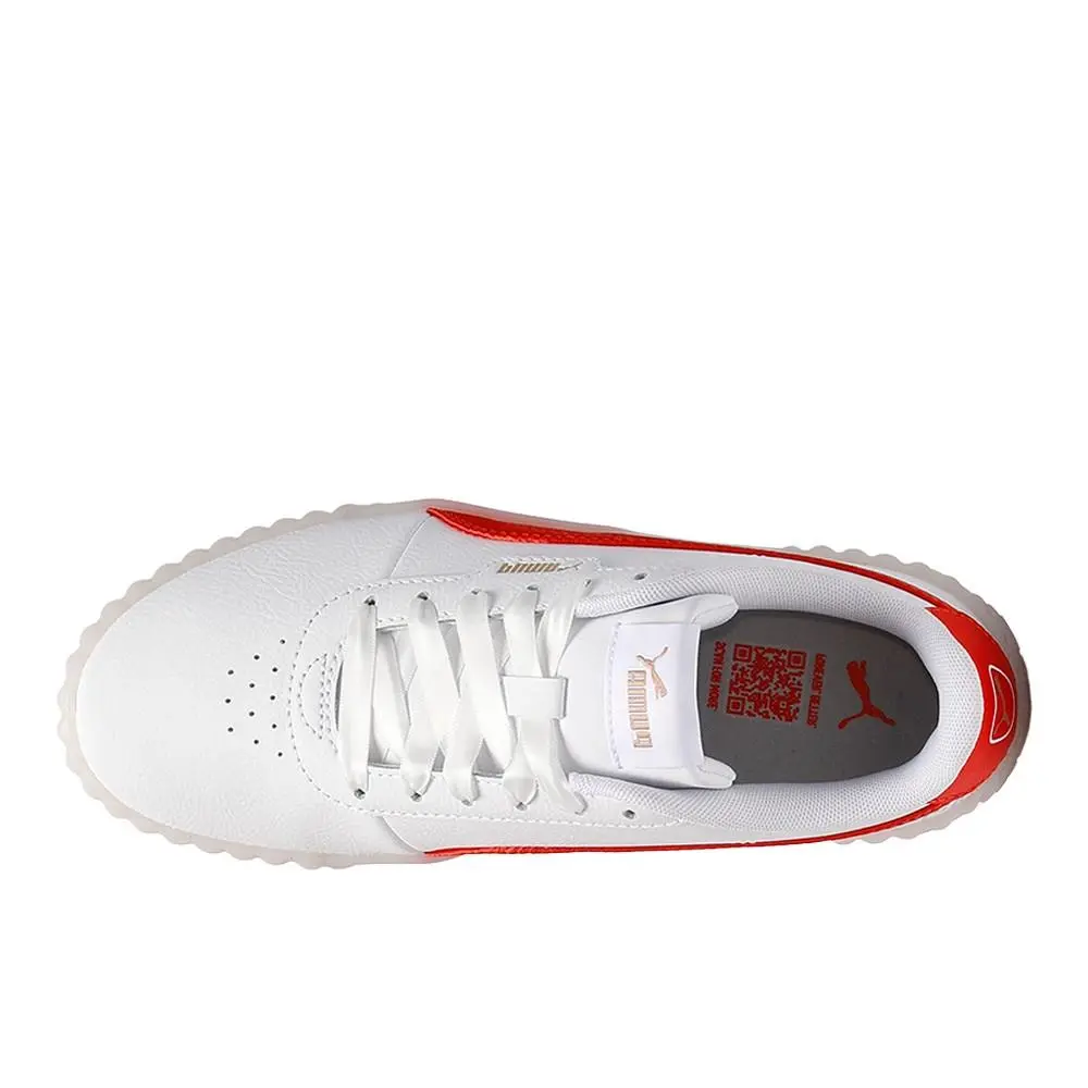 Puma shoes - PUMA Carina 3.0 Satin Lace Up - 40590501 - White 2