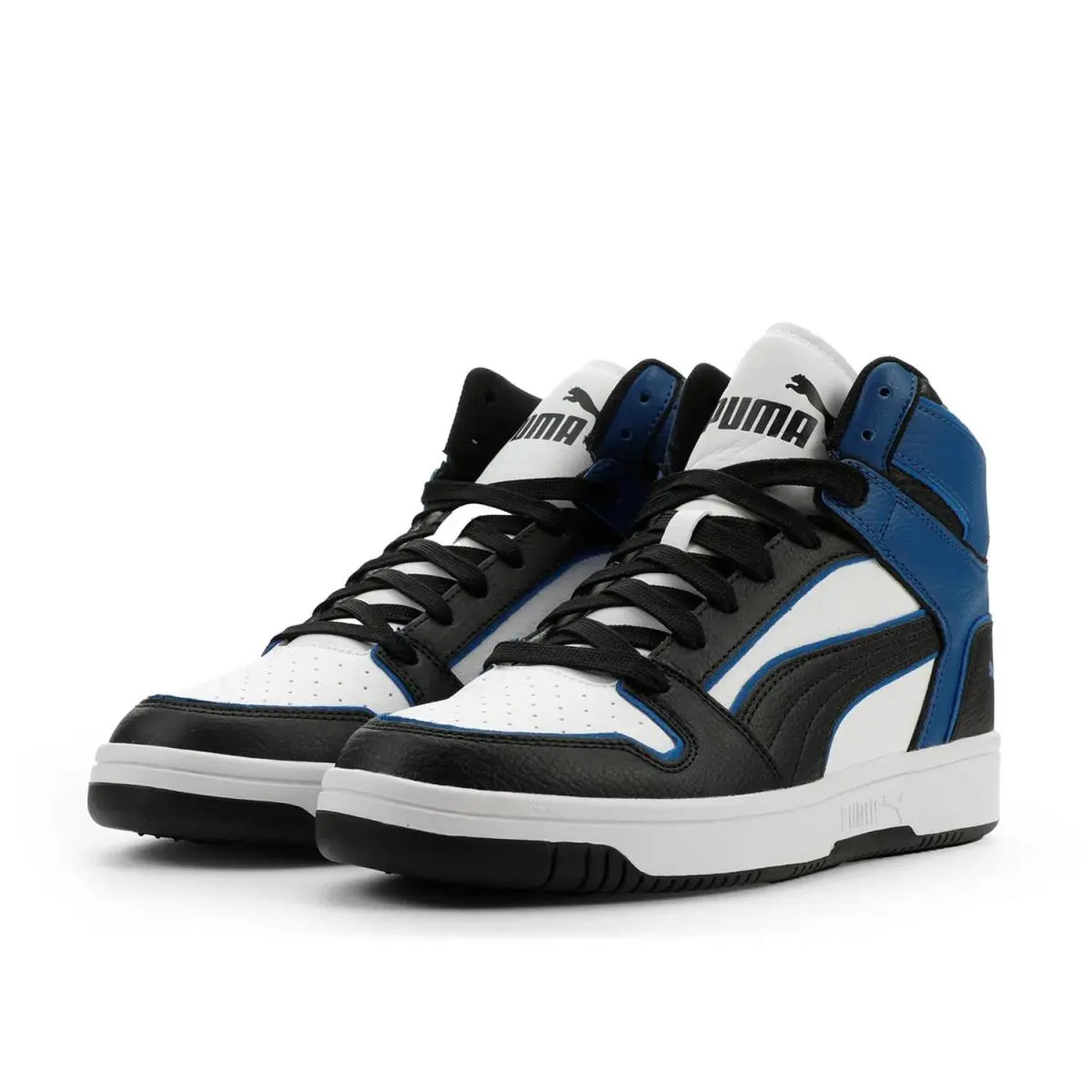 Puma shoes - White/Black/Blue 10