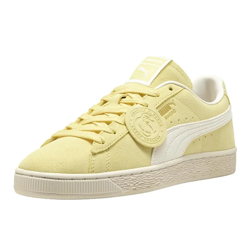 Puma shoes - PUMA Suede Charles F. Stead Lace Up - 40534103 - Yellow 0