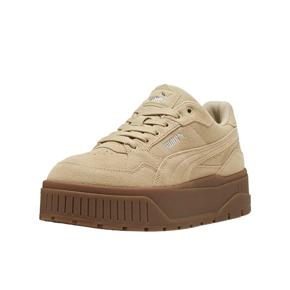 Puma shoes - PUMA Karmen Ii Idol Suede Lace Up - 39746201 - Brown 0