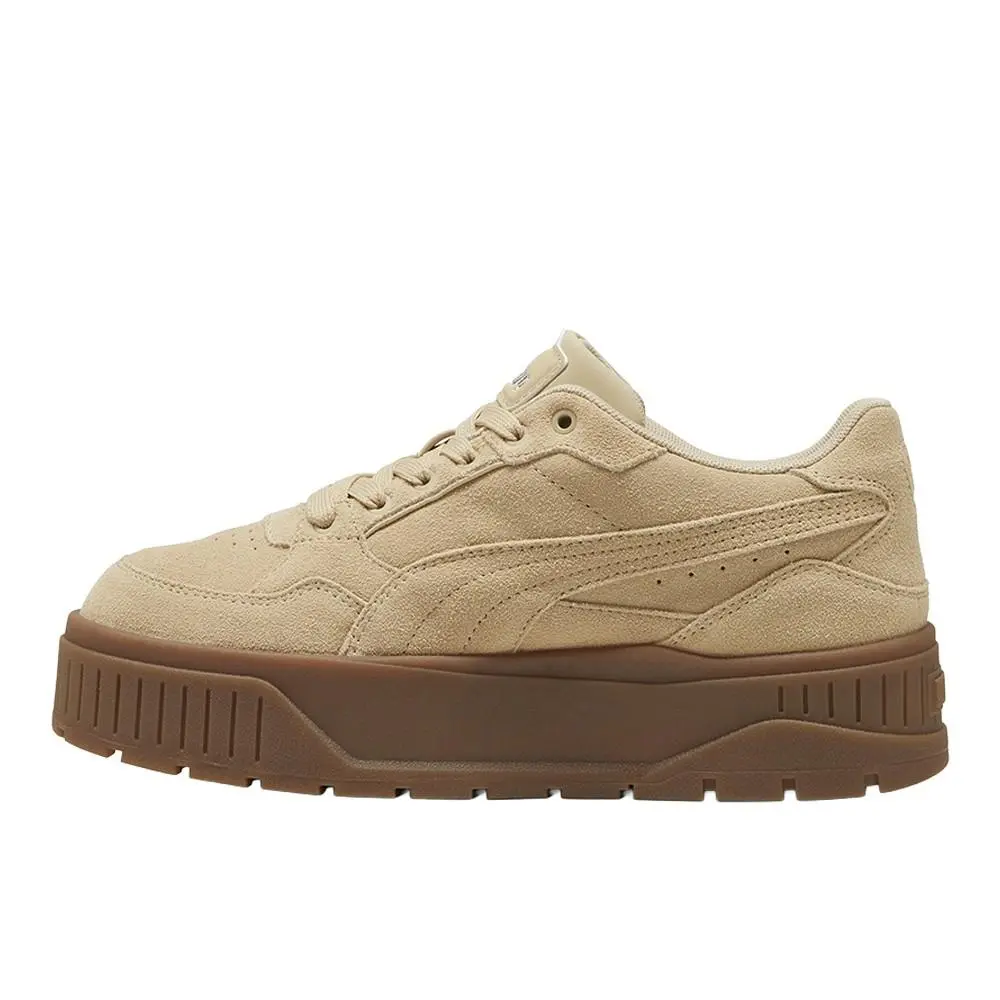 Puma shoes - PUMA Karmen Ii Idol Suede Lace Up - 39746201 - Brown 9