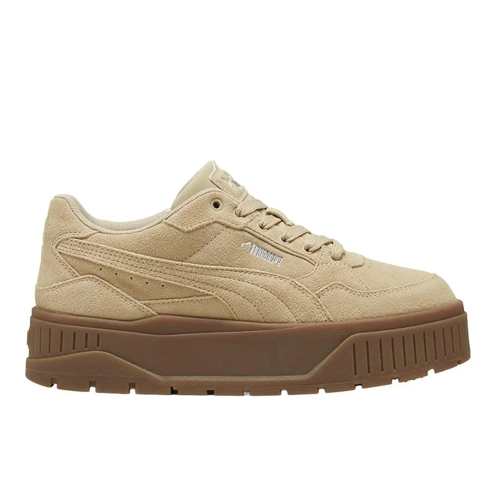 Puma shoes - PUMA Karmen Ii Idol Suede Lace Up - 39746201 - Brown 7