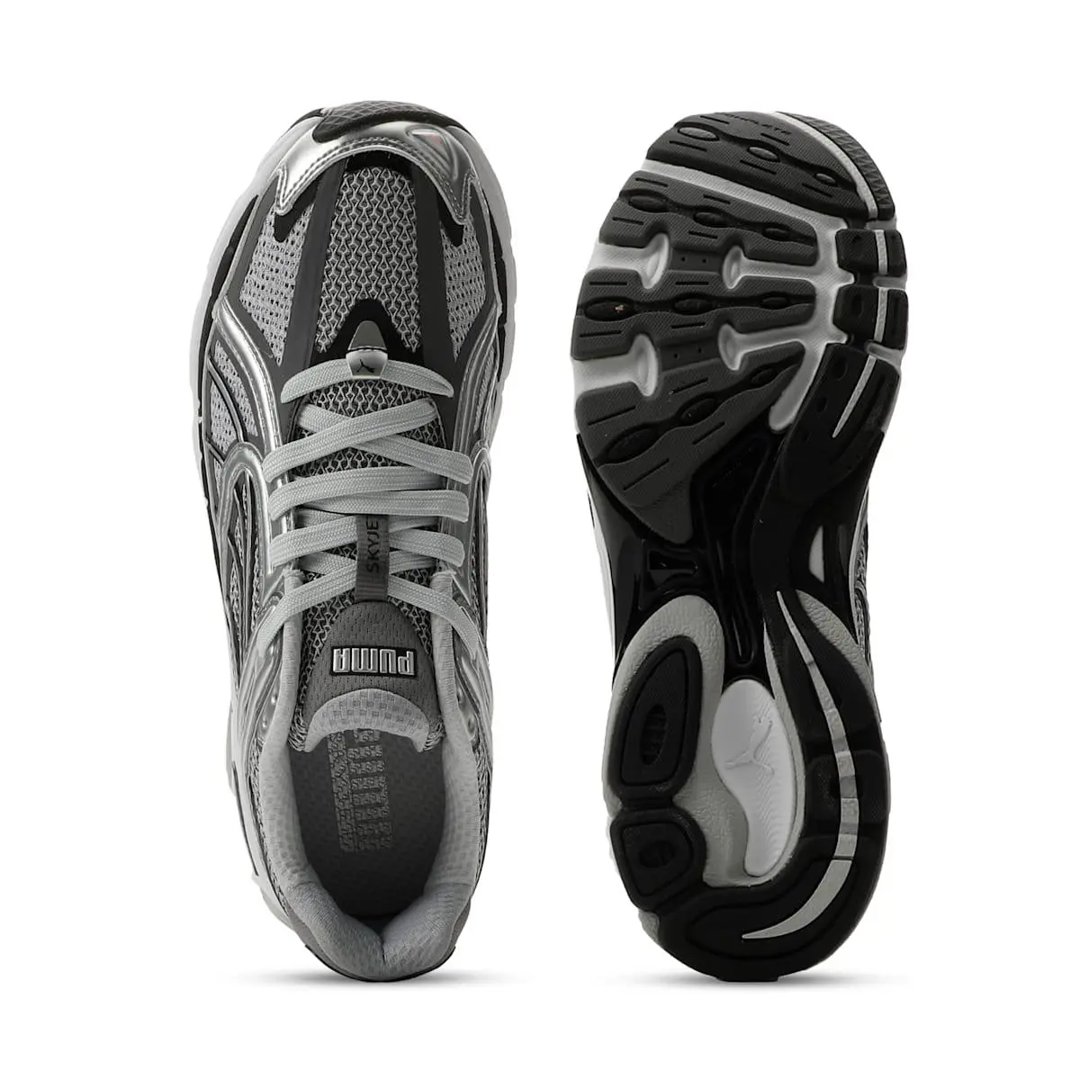 Puma shoes - SILVER/BLACK/GLACIALGRAY 2
