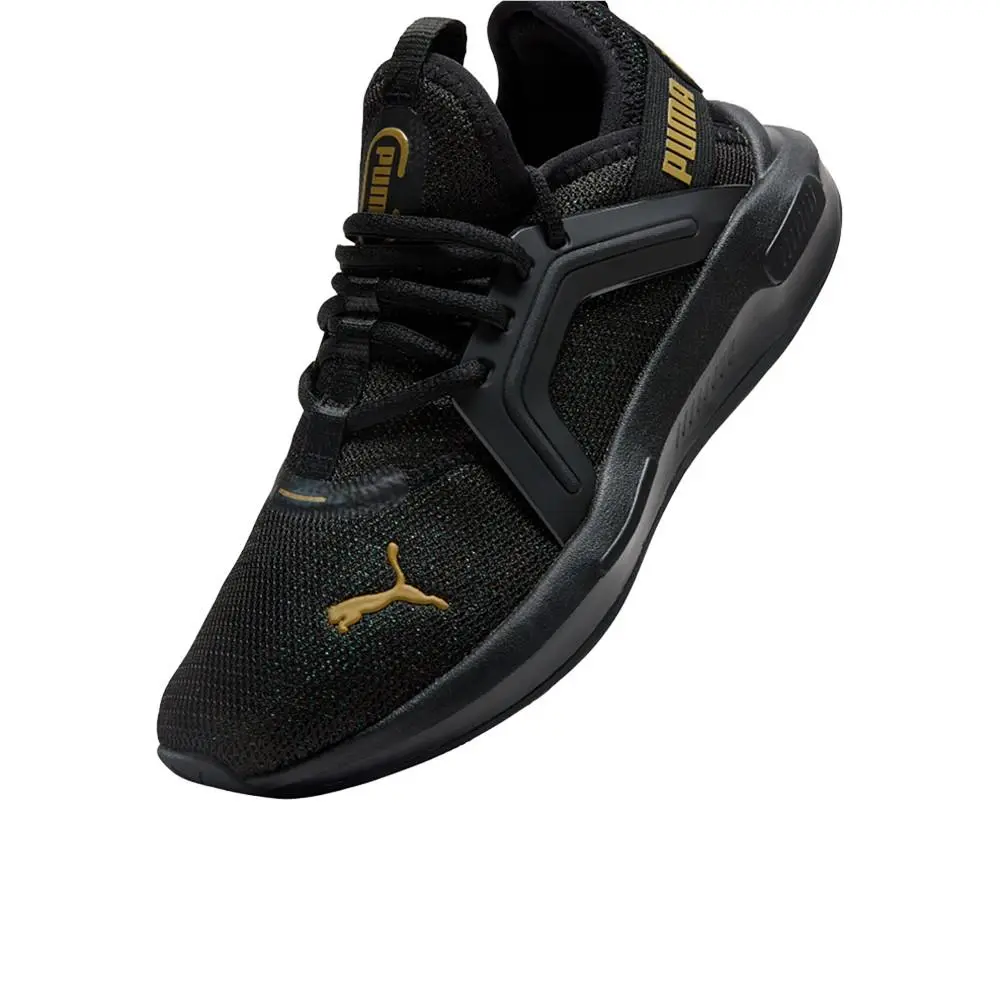 Puma shoes - PUMA Softride Enzo 5 Shine Lace Up  Youth - 31226101 - Black 4