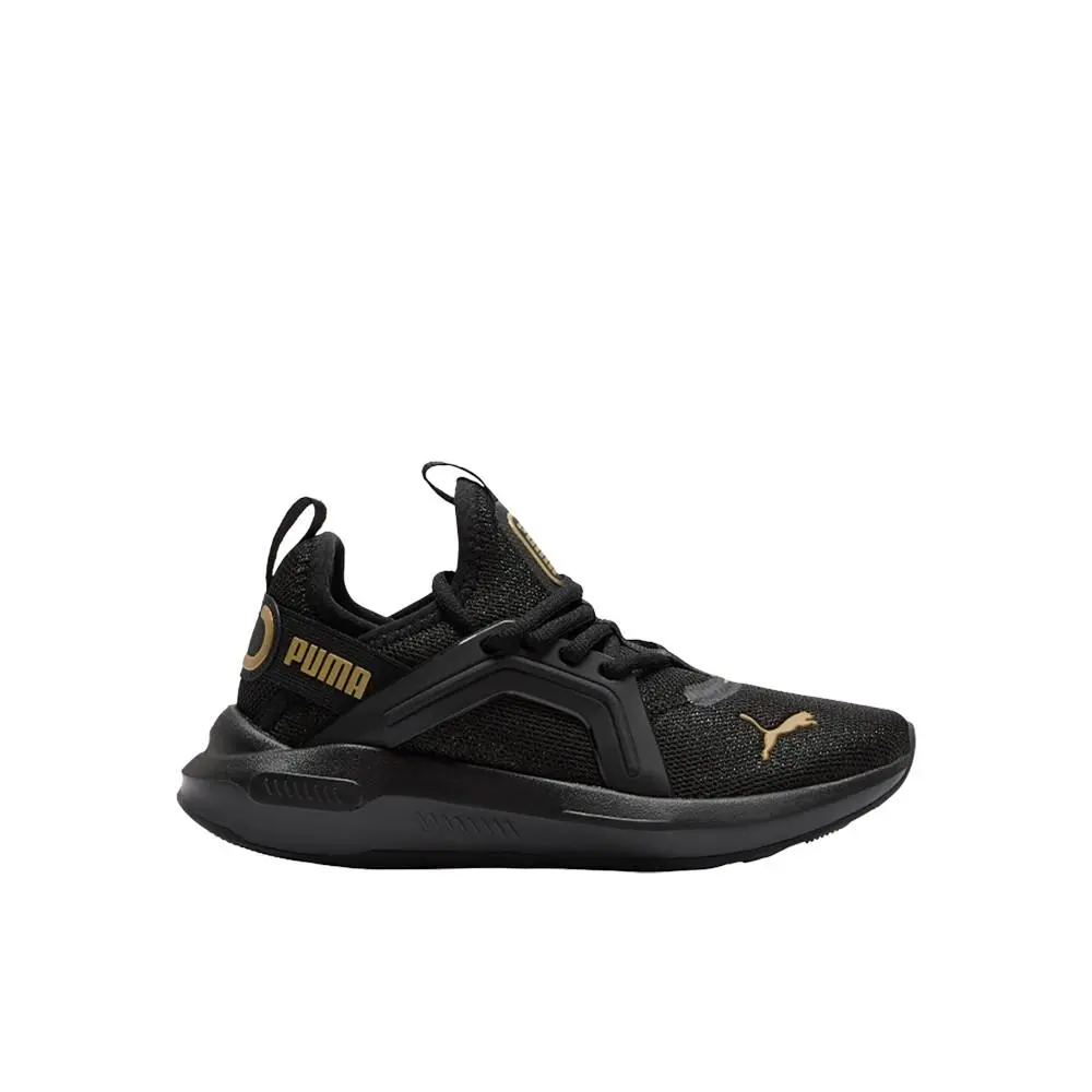 Puma shoes - PUMA Softride Enzo 5 Shine Lace Up  Youth - 31226101 - Black 7