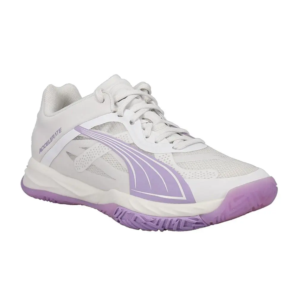 Puma shoes - PUMA Accelerate Nitro Sqd Volleyball - 10747301 - Grey, Purple 0