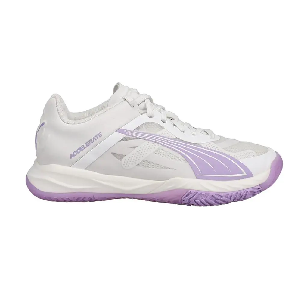 Puma shoes - PUMA Accelerate Nitro Sqd Volleyball - 10747301 - Grey, Purple 5