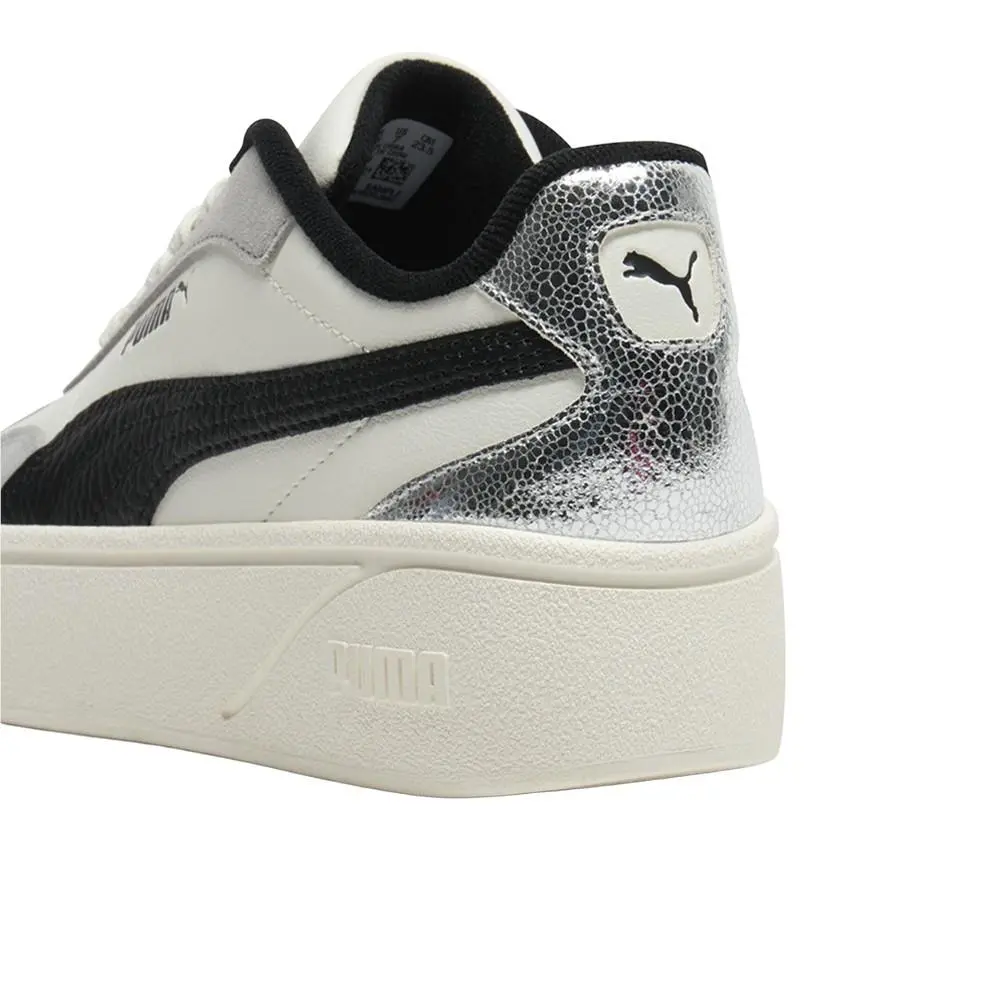 Puma shoes - PUMA Club Ii Era Shine Platform - 40421101 - Grey 5