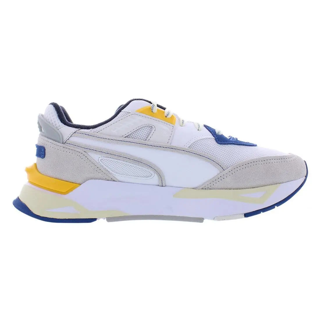 Puma shoes - White/Blue/Yellow, Main: White 1