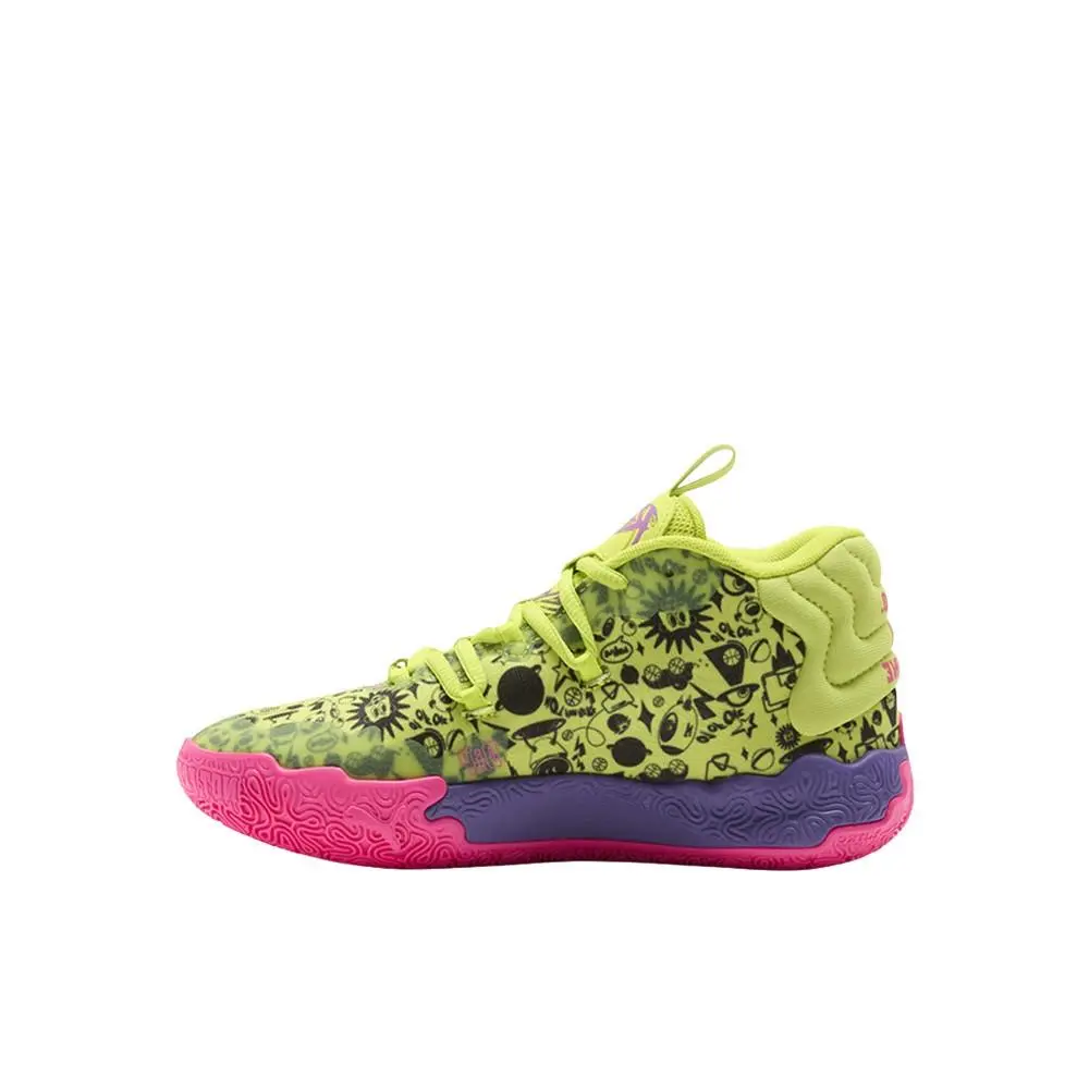 Puma shoes - PUMA  X Lamelo Ball Mb.03 Not From Here Basketball  Youth - 31062901 - Yellow 8