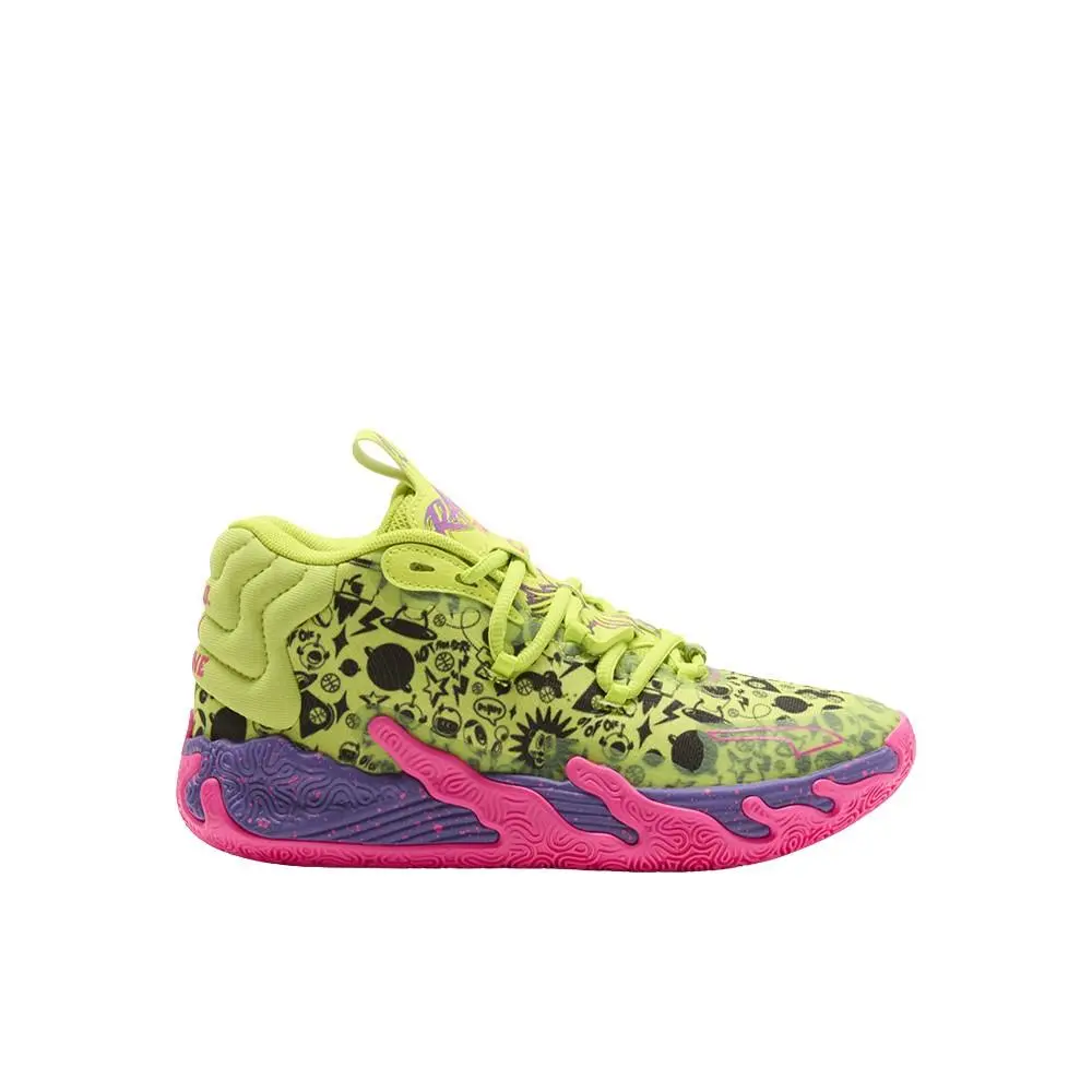 Puma shoes - PUMA  X Lamelo Ball Mb.03 Not From Here Basketball  Youth - 31062901 - Yellow 6