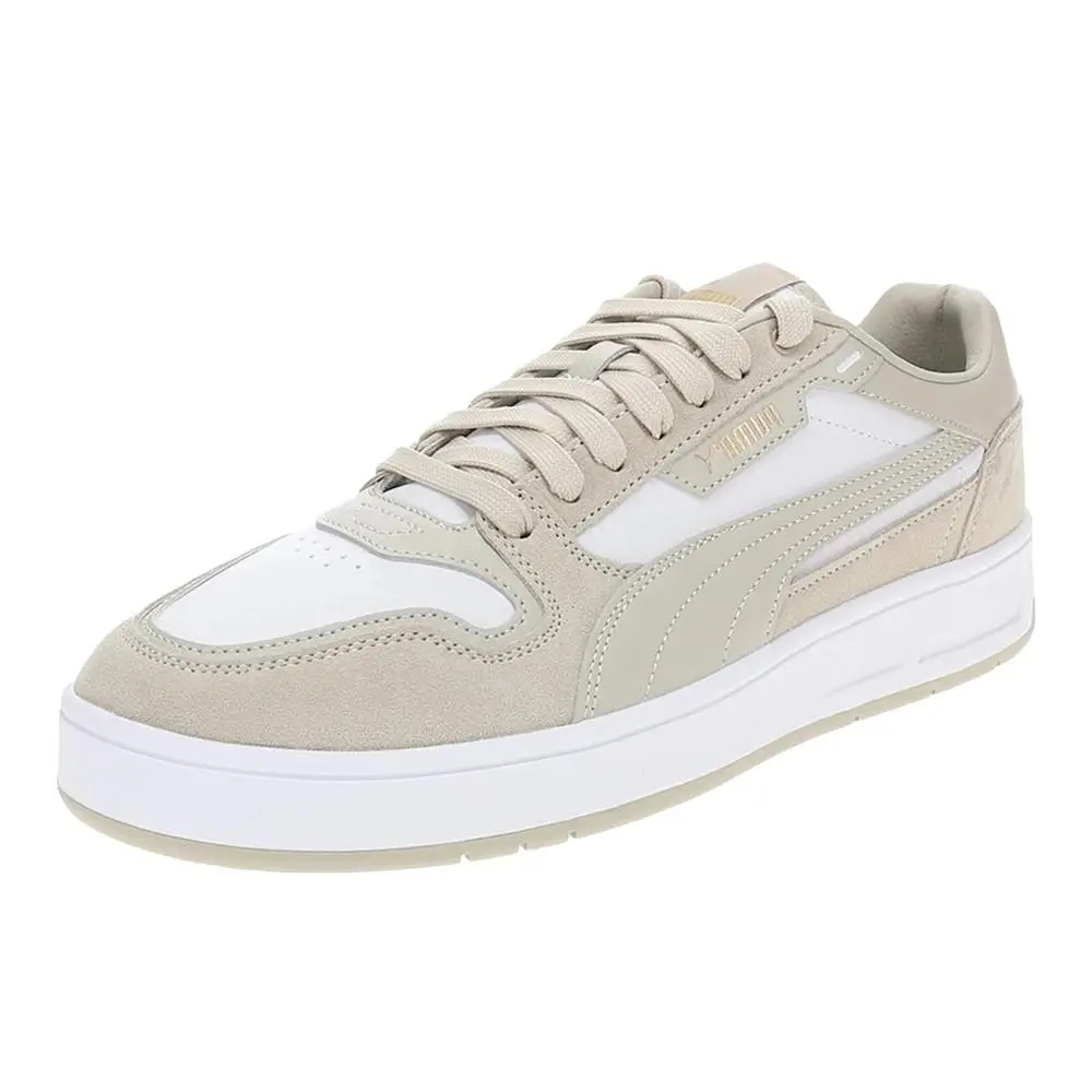 Puma shoes - PUMA Court Classic Street Sd Lace Up - 40021503 - Beige, White 0