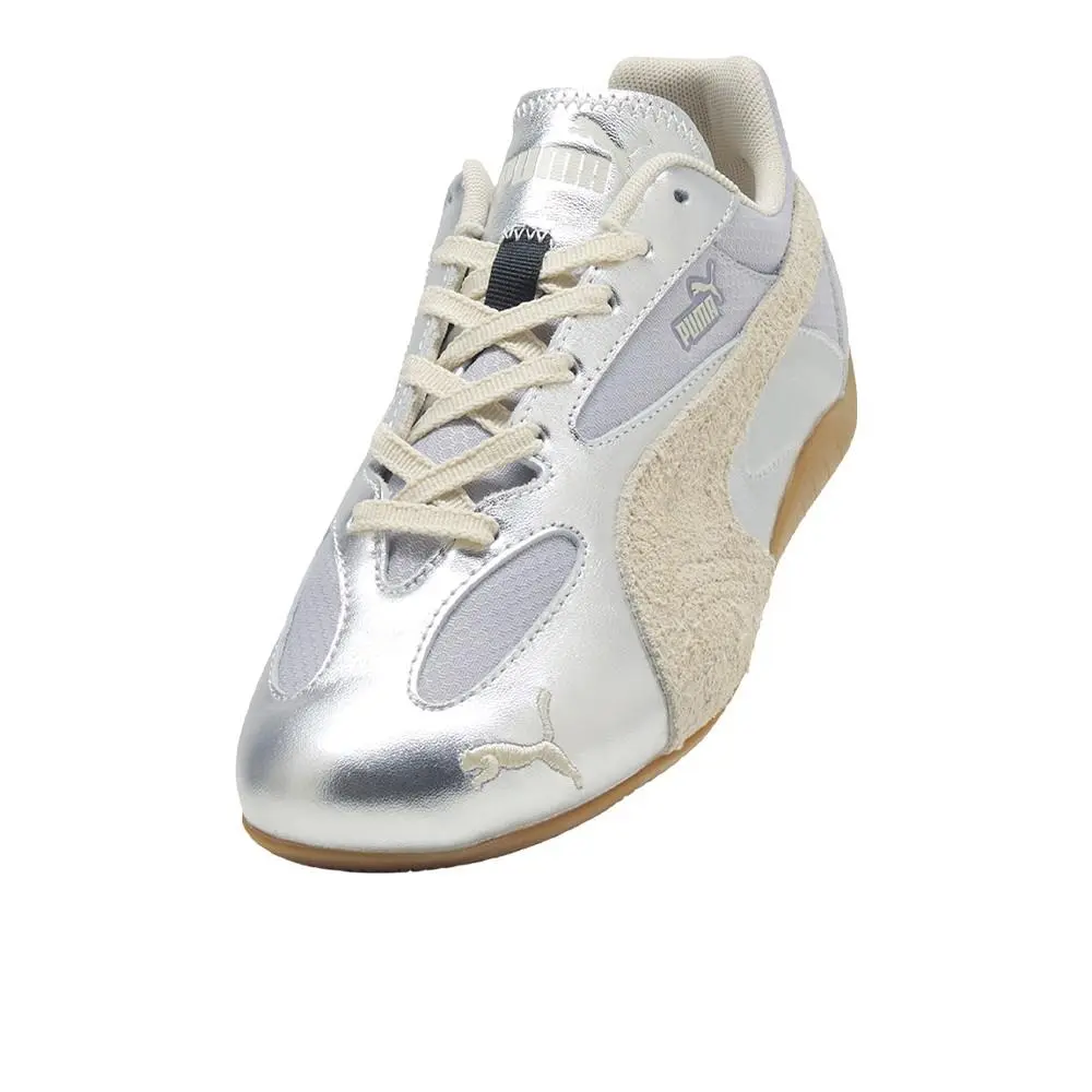Puma shoes - PUMA Speedcat Lou Metallic Sneaker - 40550101 - Silver 4