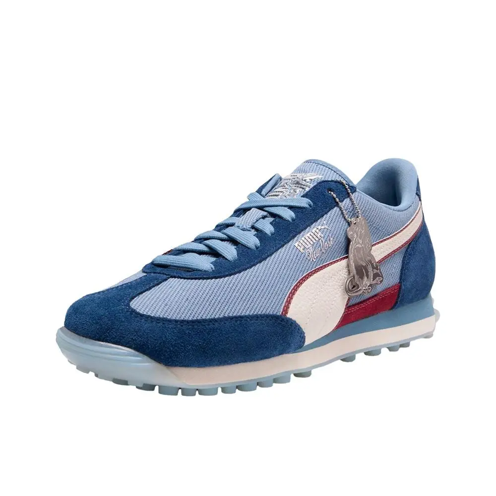 Puma shoes - PUMA Easy Rider Graffiti Flagship Lace Up - 40454101 - Blue 0