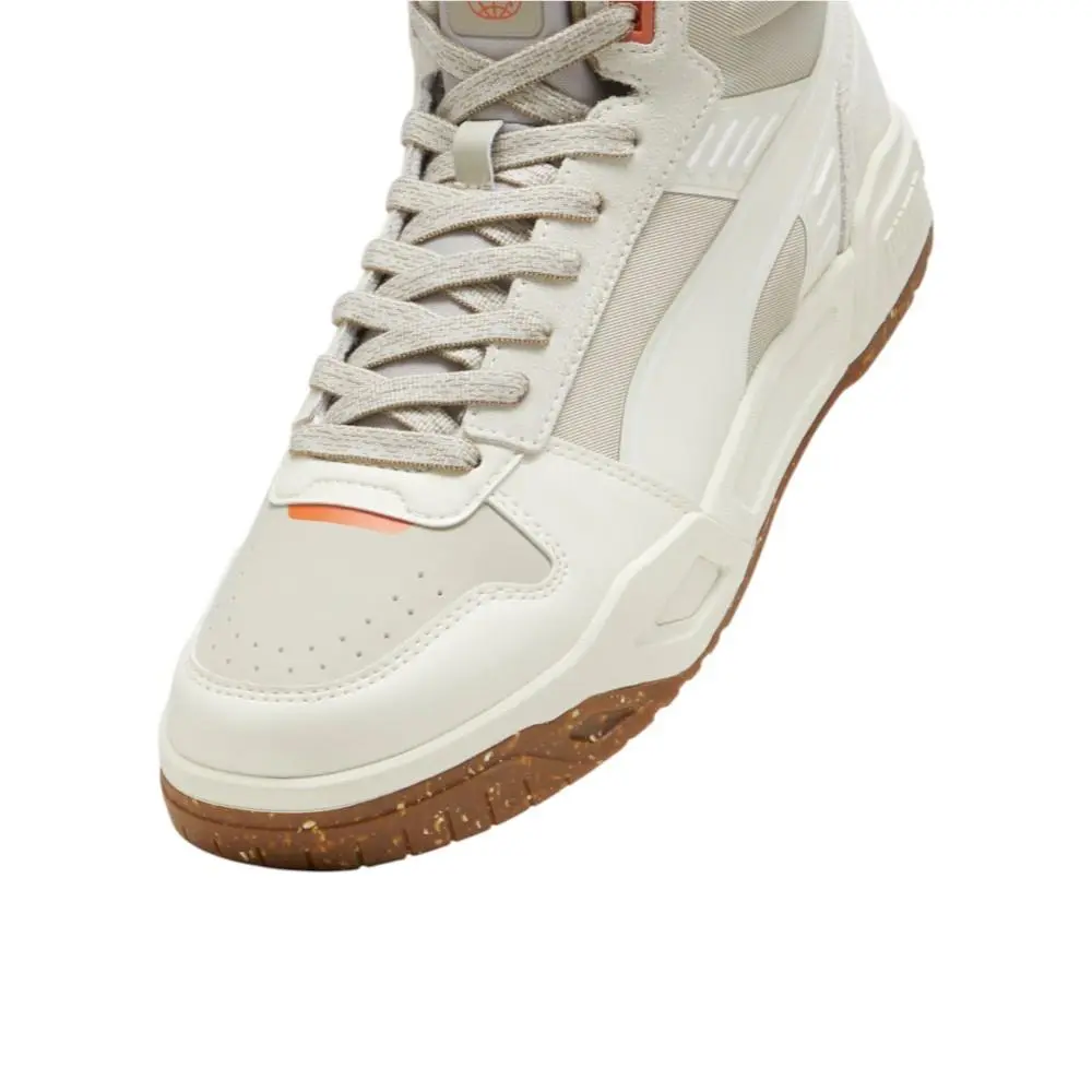 Puma shoes - PUMA Rbd Tech Mid Better Iii Lace Up - 39879201 - Grey, White 5