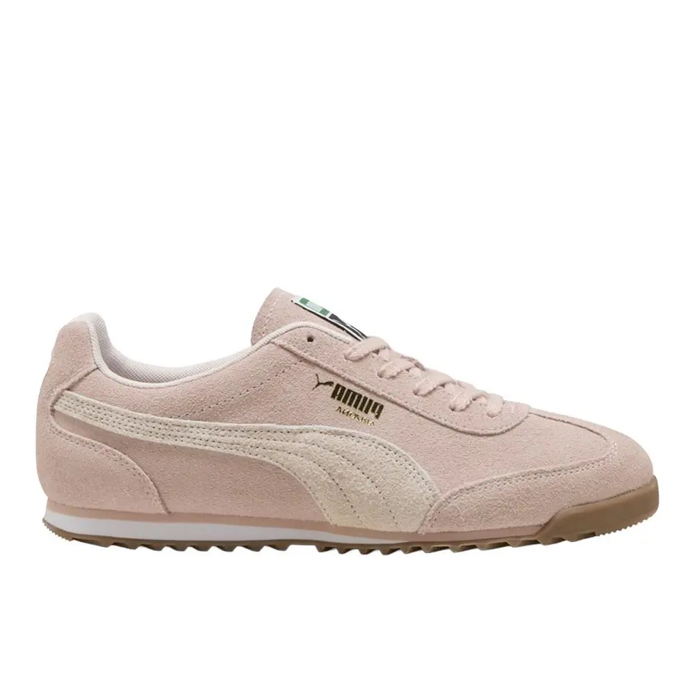 Puma Arizona Suede Lace Up Mens Pink Sneakers Casual Shoes 40236203