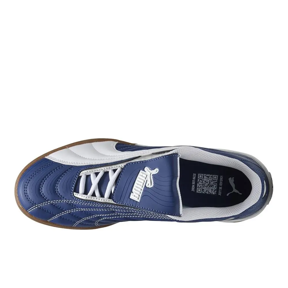 Puma shoes - PUMA  Tifosi Calcio Lace Up - 40445301 - Blue 2